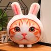Cat Fan Cute 3d Plush Cat Pillow Soft Sofa Cushion Gift For Girls