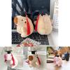 Cute Graduation Cap Capybara Stuffed Animal Bag Charm For Throwing Graduation Season