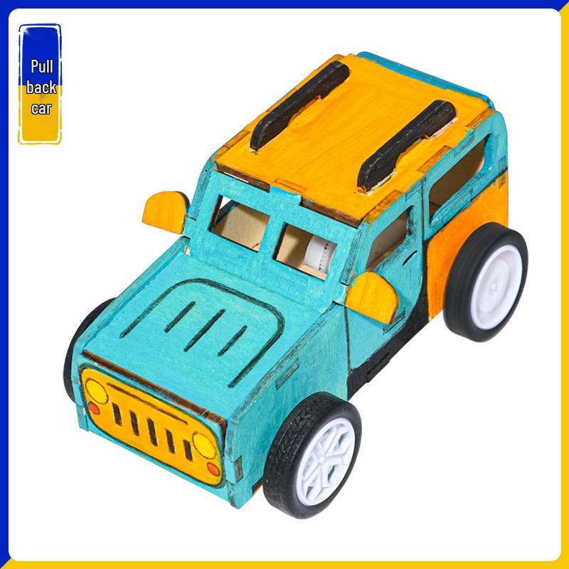 HuiLi Car DIY Science Experiment Kit for Kids - STEAM Education