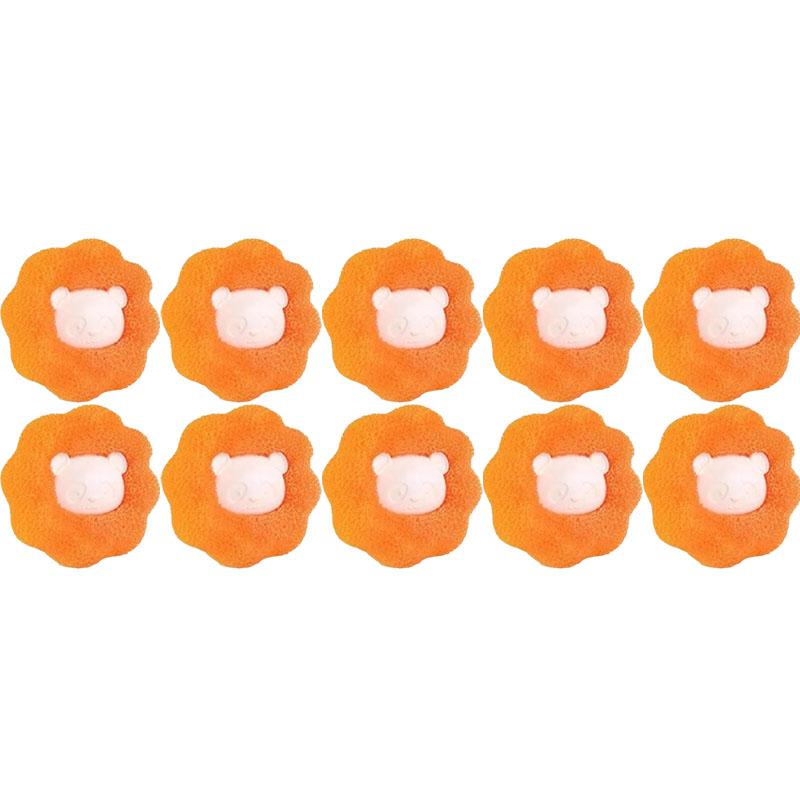 Tierhaarentferner Wiederverwendbarer Ball Wäsche Waschmaschine Filter Wolle Aufkleber Katzenhaarentferner Tierfell Fusselfänger Home