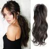 Synthetic Claw Long Wavy Curly Wavy Ponytail Clip In Hair Extensions 12Inch Ponytail Wig For Women Daily Use