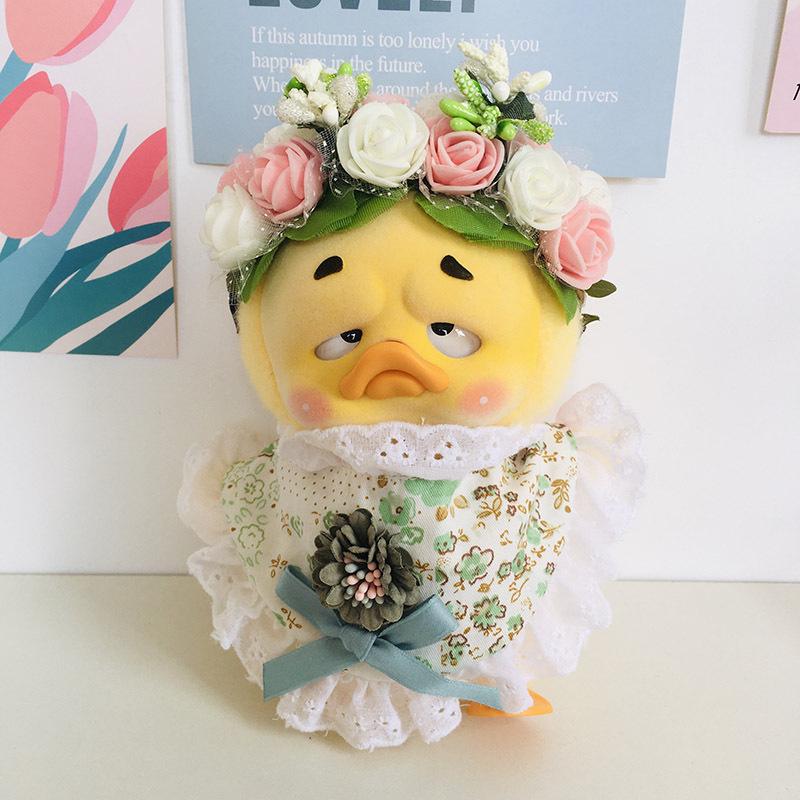 Annoying Duck Plush Toy Doll Clothes Blind Box - 17cm Yellow Duck Outfit