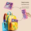 Portable Eco-friendly Children's Drawing & Doodle Board - Foldable, Waterproof & Wipeable 