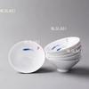 6pcs 30ml Ceramic Tea Cup Set Hand Drawn Small Fish Hat Cup Jingdezhen Blue and White Tea Cup Chinese Style Drinking Utensils