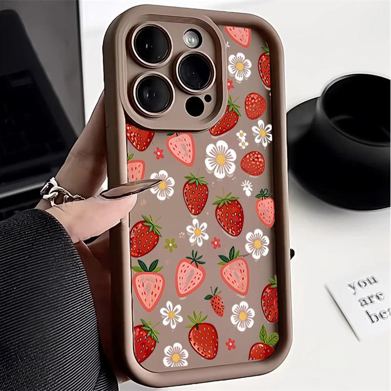 Summer Strawberry Case For Huawei Honor 600 Lite 400 Pro Magic 7 Lite 6 5 8 Pro 5G 200 X9D X9B X9A X8A X8B X7A X7B X6A X8C X9 X8
