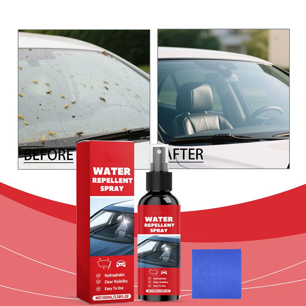 Autoglas Anti-Regen Wasser Sprühglas Hydrophobe Beschichtungsfolie Auto Abweisendes Spray Glas Regenentfernungsfolie Mittel Spray Oi T9L5