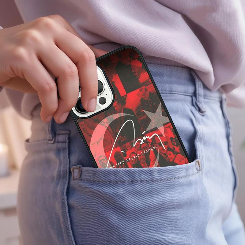 Türkei Recep Tayyip Erdogan Handyhülle Für iPhone 17 Air 15 16e 14 13 Pro Max Coque 12 11 Pro Max PLUS Hülle