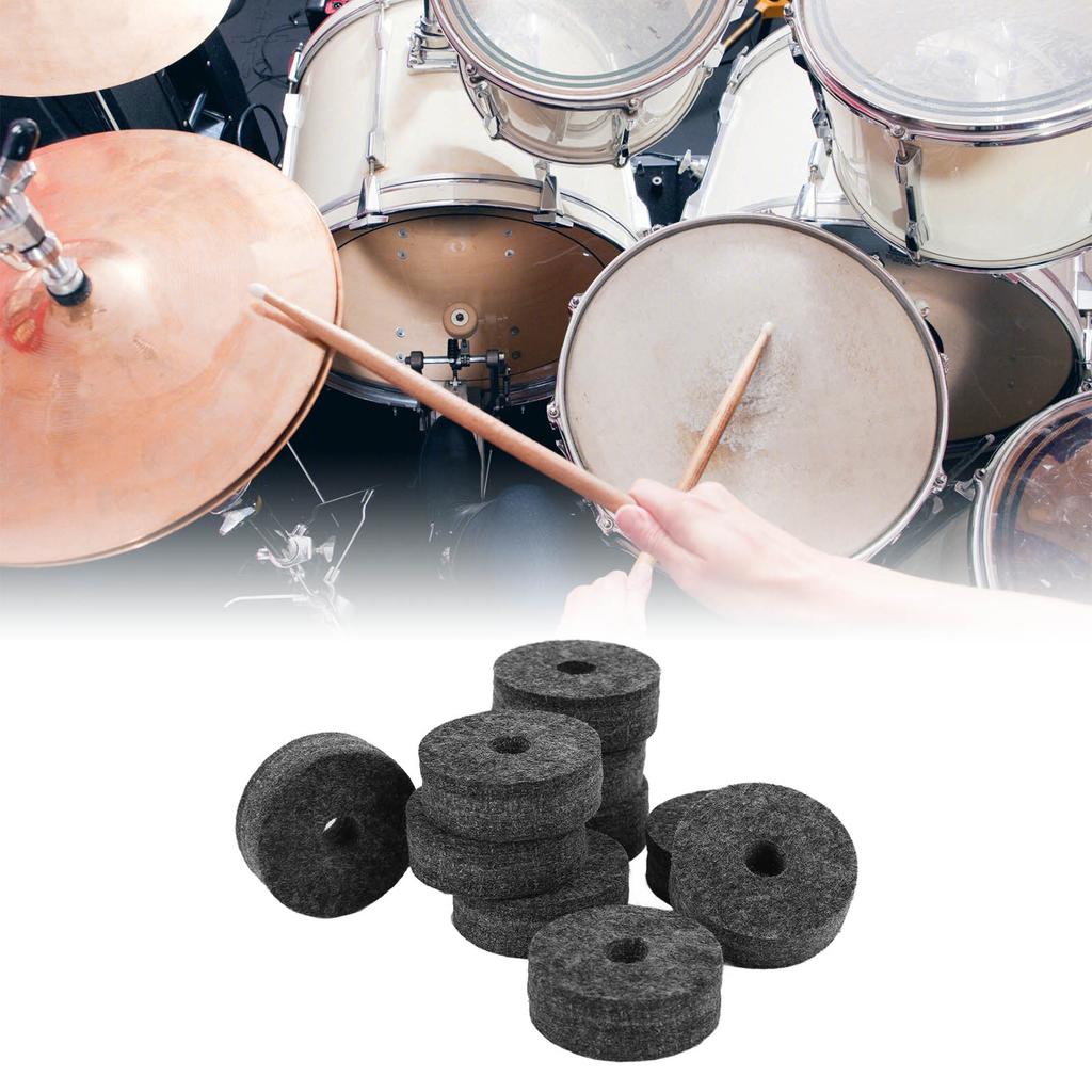 20Pcs Cymbal Felt Washer Pads Stand Replacement Parts   Set Accessory Non Slip 4cm