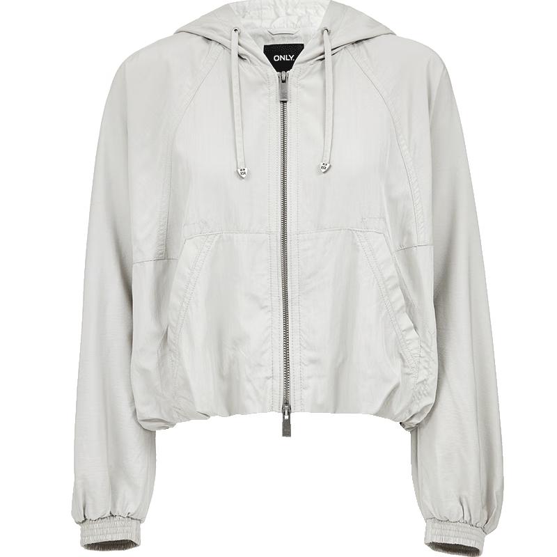 ONLY Women's Hooded Drawstring Short Jacket