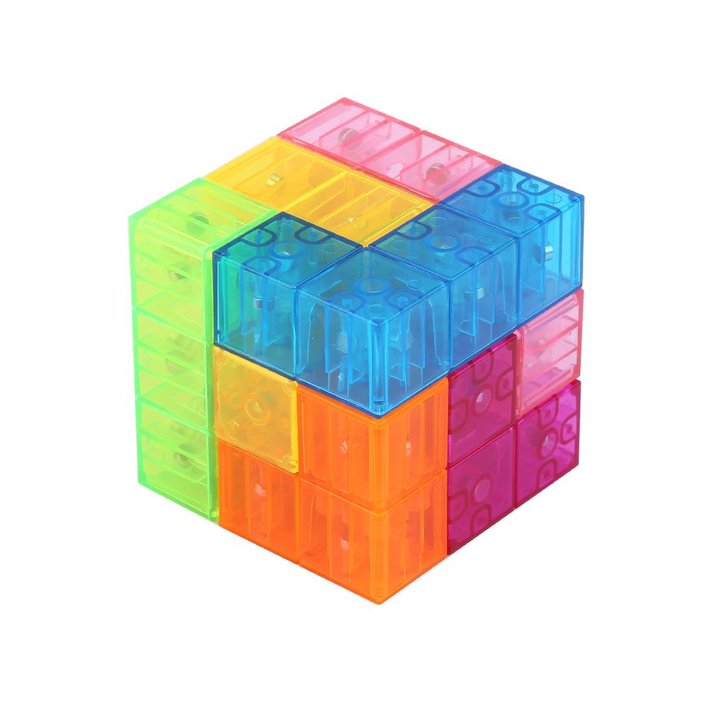 

Магнитный кубик 3x3x3, головоломка, скручивающиеся строительные блоки, снятие стресса, детская собранная игрушка (Полупрозрачный)