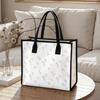 Elegant Floral Tote Bag Fashion Casual Large Capacity Handbag for Daily Use