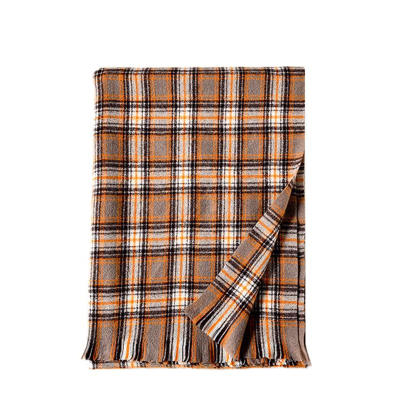 New Winter Scarf for Women  Plaid Imitation Cashmere Plaid Scarf  Women's Scarf To Keep Warm