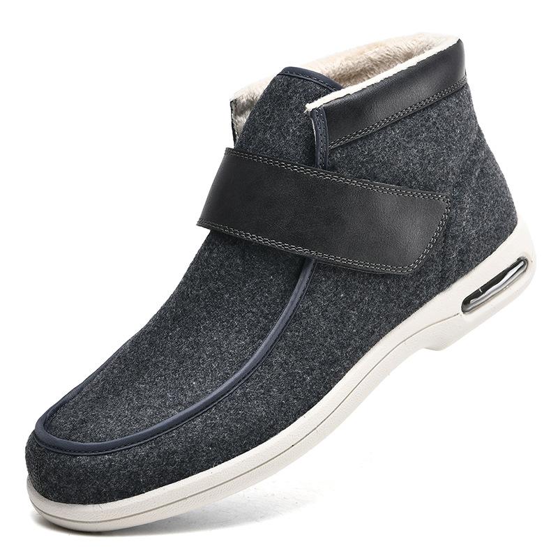 

Зимние ботинки для пожилых людей, ботинки мартин, одинарные туфли, обувь для улицы 52