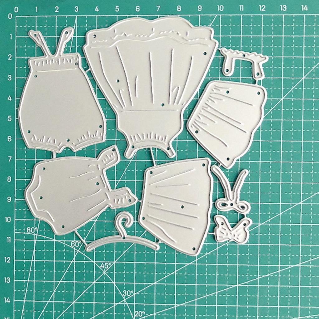 Dress Cutting Dies Clothes Metal Die Cuts Embossing Templates Molds Cuts Stencils for Scrapbooking Album Card Decoration