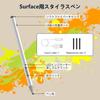 Surface Pen for Surface Windows Touch Pen with Magnetic Attachment, 4096 Pressure Sensitivity, Palm Rejection, Right Click, Eraser, Auto-Off, Type-C F