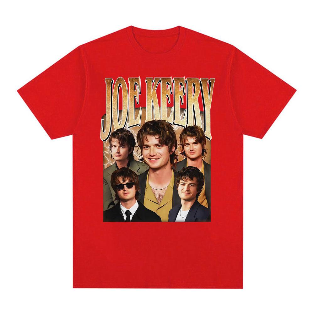 New Arrival Joe Keery Vintage Graphic Tshirt Unisex Fashion Gothic Short Sleeve Oversized T Shirts Casual Cotton Fans T Shirt