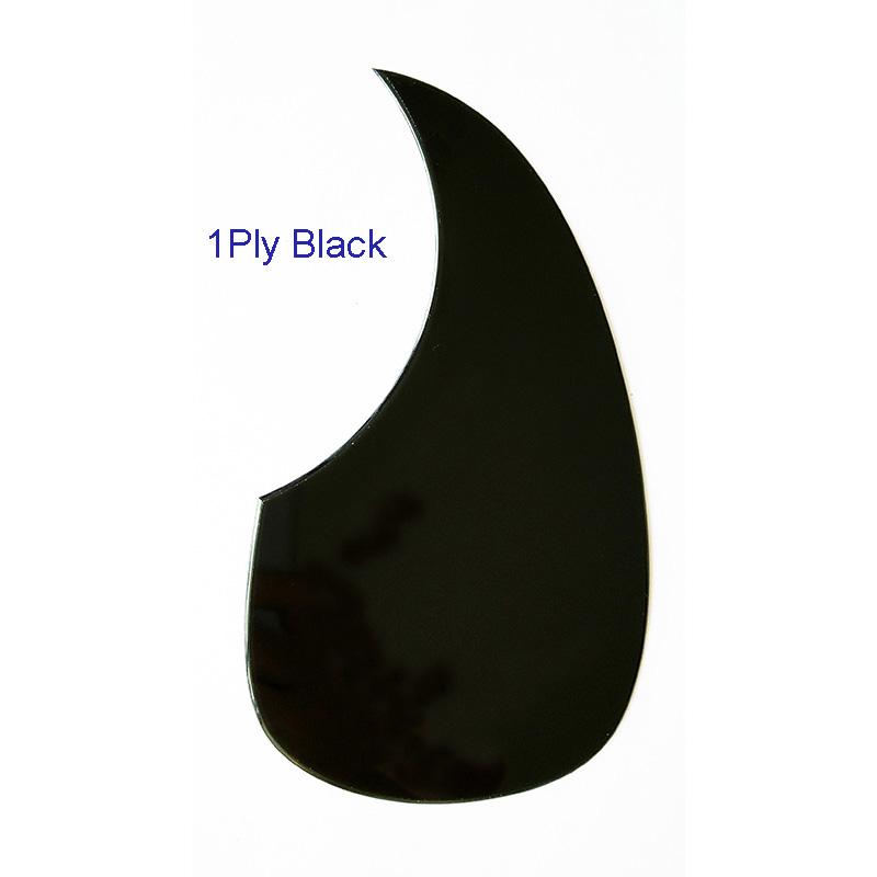 Pleroo Custom Guitar Pickgaurd - Great Elegant Bevelled Edge Acoustic Guitar Pickguard Teardrop Shape Multicolor Choice