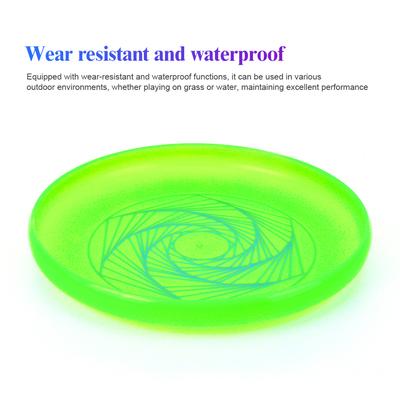 Fluorescence Flying Discs 175g Glow In The Dark Ultimate Discs Swivel Flying Discs for Beach/Party/Outdoor Sports