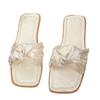 Fashion Low Fabric Hoof Heels Rubber PU Sewing Cotton Low Fabric Hoof Heels Sewing Rubber PU