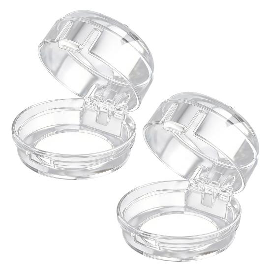 2/3/4Pcs Transparent Stove Knob Safety Cover Heat Resistant Dustproof Baby Proof Universal Kitchen Oven Lock Gas Stove Knob Safety Guard Protector