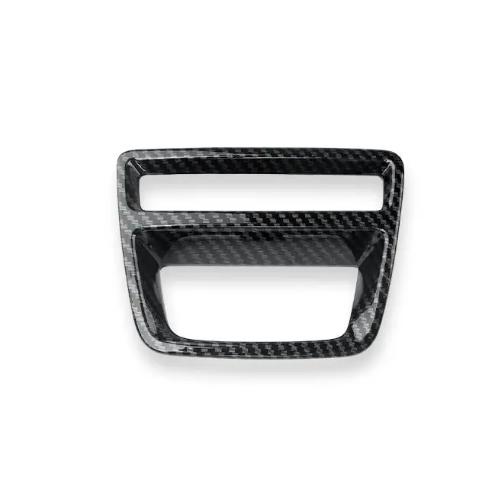 

Car Interior Wood Grain Carbon Fiber Headlight Adjustment Button Cover Trim For Genesis G80 RG3 2026-2026 Accessories LHD