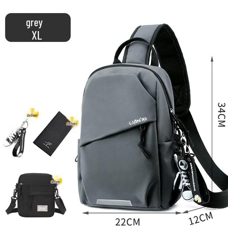 

Мужская нагрудная сумка Oxford для путешествий и спорта