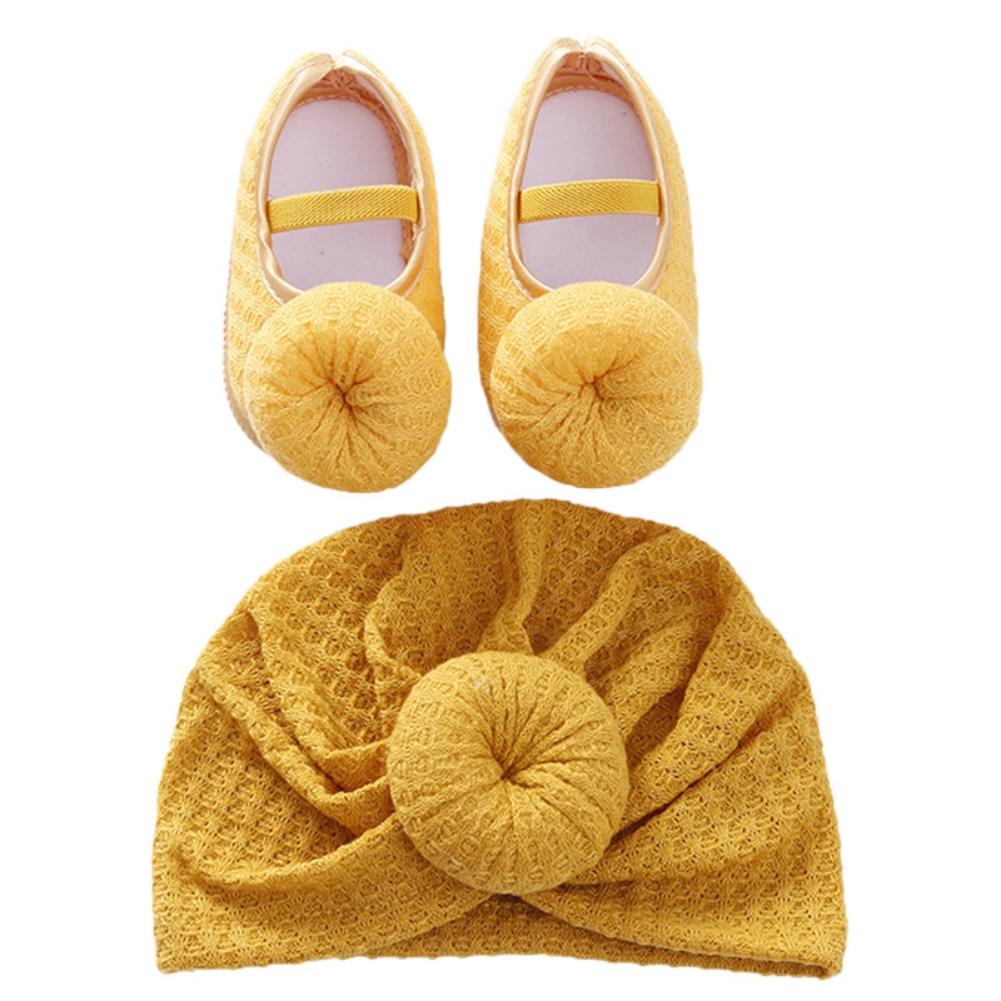 

Милые туфли на плоской подошве для маленьких девочек, милые туфли на нескользящей мягкой подошве, свадебные туфли принцессы для новорожденных, первые ходоки, 0–12 месяцев со шляпой S