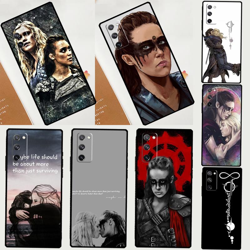 Heda Lexa The 100 TV Show Phone Case For Samsung Galaxy S25 S24 S23 S22 S21 Ultra S9 S10 Plus S20 FE Funda Cover Shell