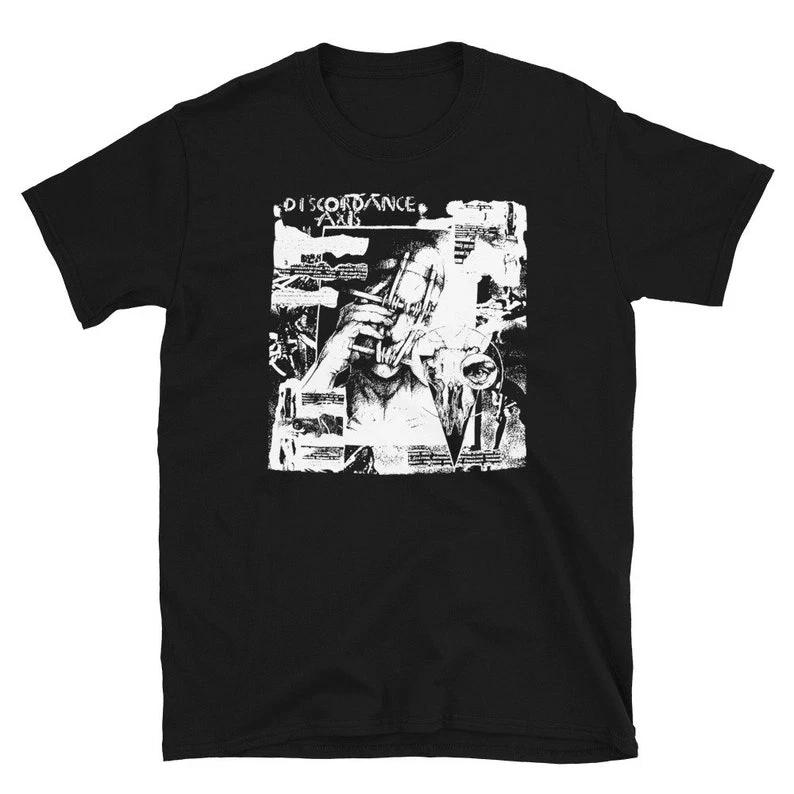 Рубашка Discordance Axis Готическая Deathrock Готика Пост-панк Музыка Унисекс Футболка M