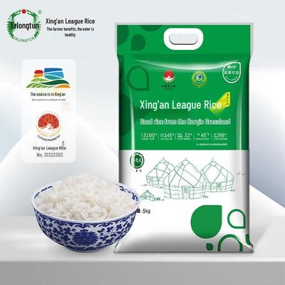 Xing'an League Daohuaxiang Medium-Long Grain Rice 5kg