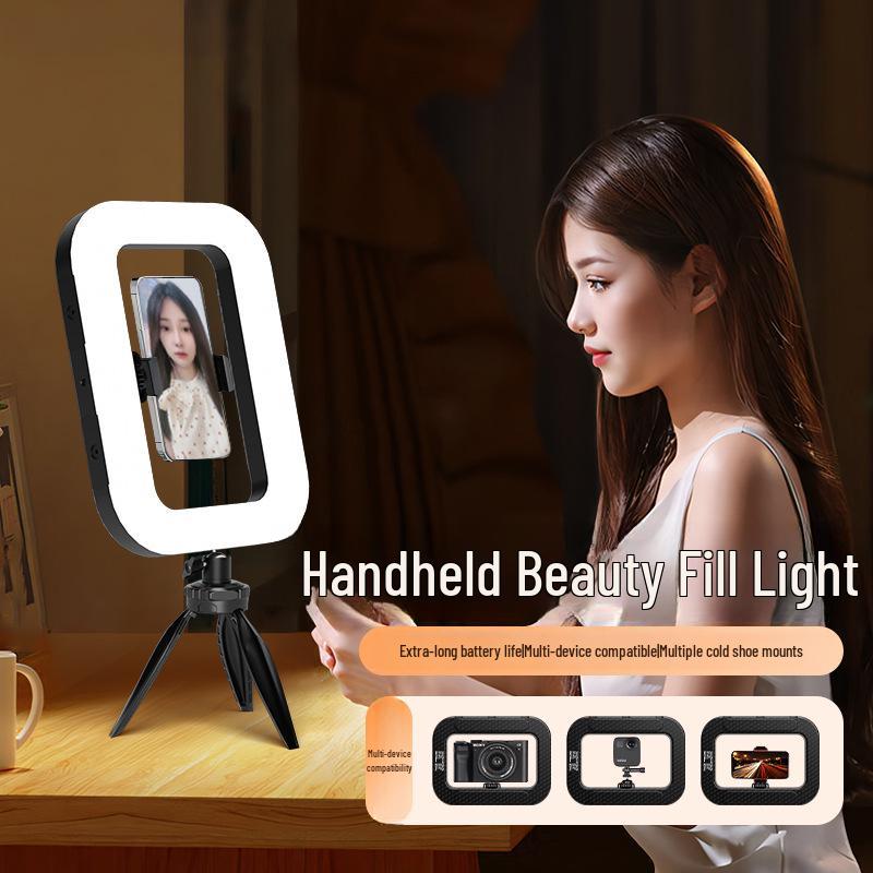 Ulans Rabbit Cage Mobile Fill Light for Outdoor Video and Photography