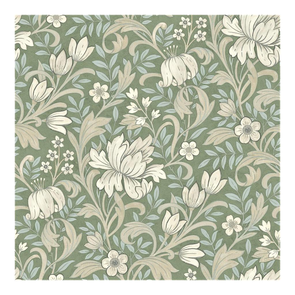 Grandeco Marian Floral Bakgrunn