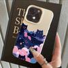 HOT Cartoon Cat Cool Lichee Leather Pattern Phone Case For iPhone 17 16e 16 15 14 13 12 11 Air Pro Max Plus X XR XSMax Cover
