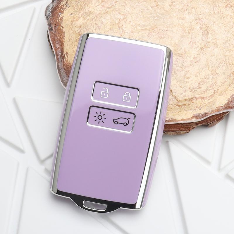

Tpu Car Key Case Cover For Renault Koleos Kadjar Megane Talisman Captur Espace Clio Scenic Keyless Protector Shell Accessories