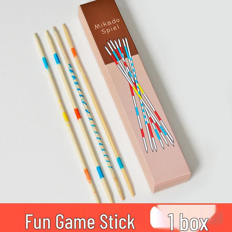 

Retro Pick-Up Sticks Game: Educational Toy for Children s Thinking and Parent-Child Play