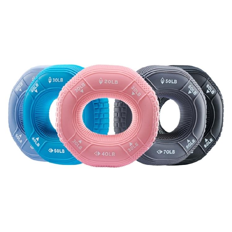 Adjustable Hand Grip Rings Carpal Expander Silicone Exerciser Portable Muscle Finger Forearm Trainer for Homes Gym