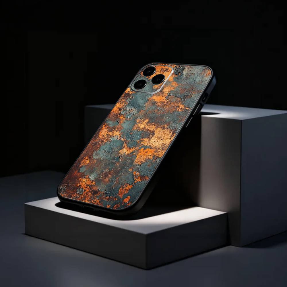 Retro Industrial Style Rusty   Phone Case Silicone Soft For IPhone 17 16 15 14 13 12 11 X XR Plus Pro Max Plus