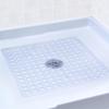 Square Shower Mat Bathtub Mat Non Slip 53x53cm, Square Bath Mat for Inside Shower Tub, Shower Stall Mats for Bathroom Floor