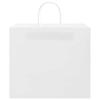 Paper Shopping Bags 250 Pcs with Handles White 32 X 22 X 28 Cm