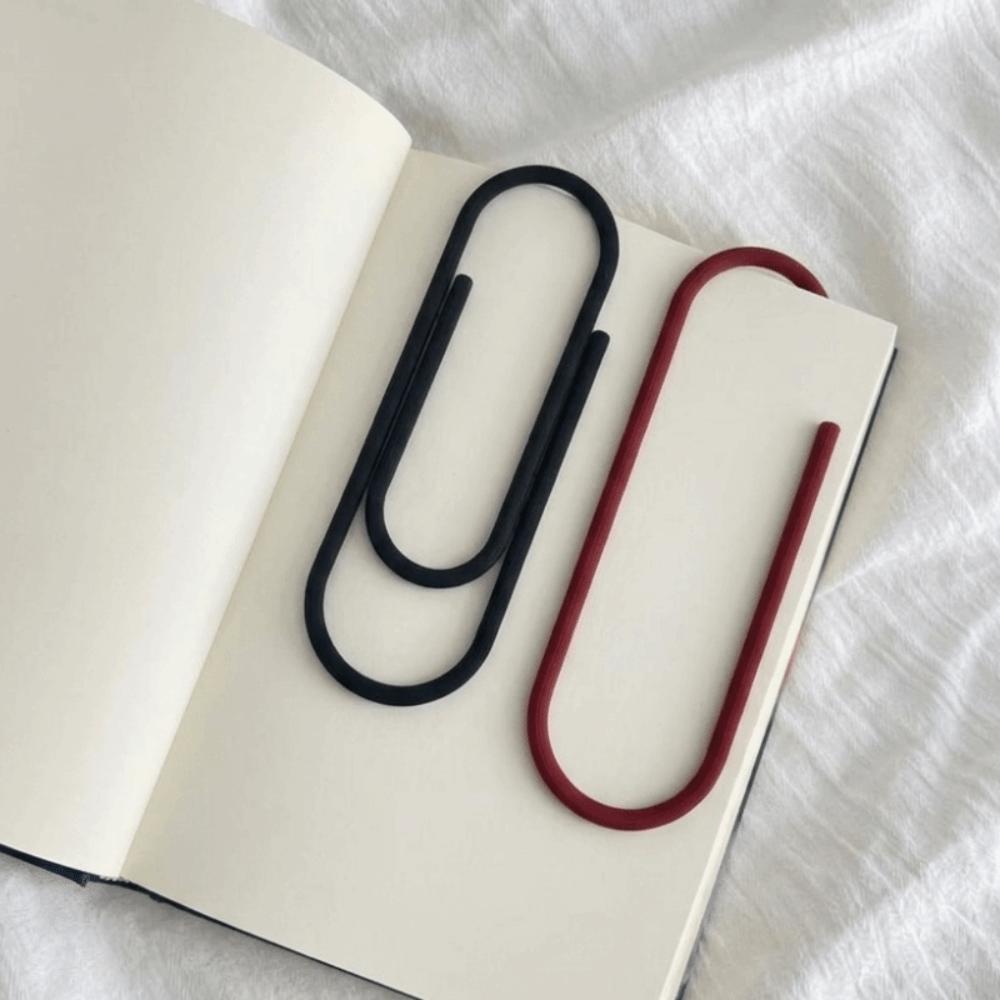 Love Heart Paper Clip Bookmark Creative Page Holder Oversized Paper Clip Book Lovers