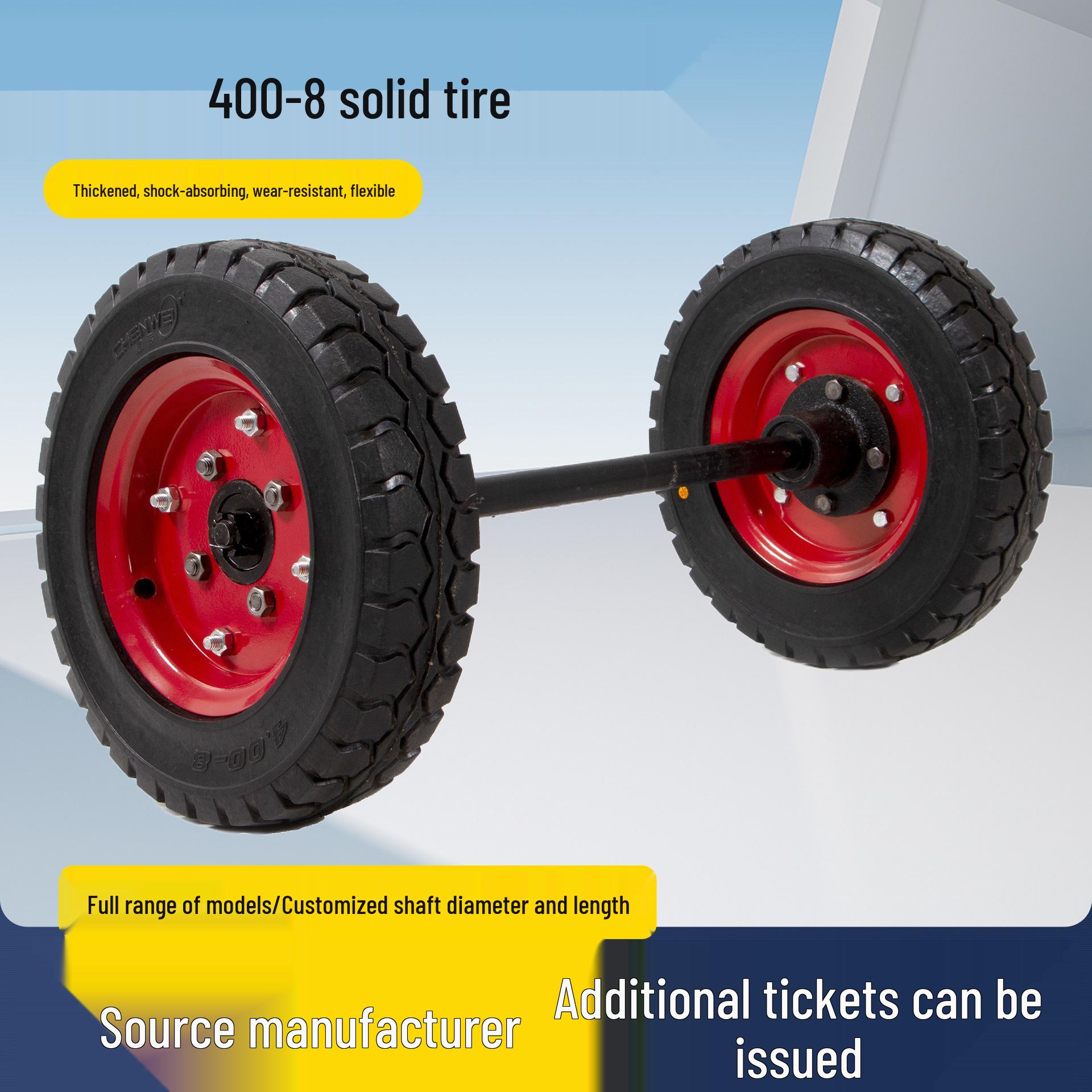 16-inch Solid Rubber Tires for Electric