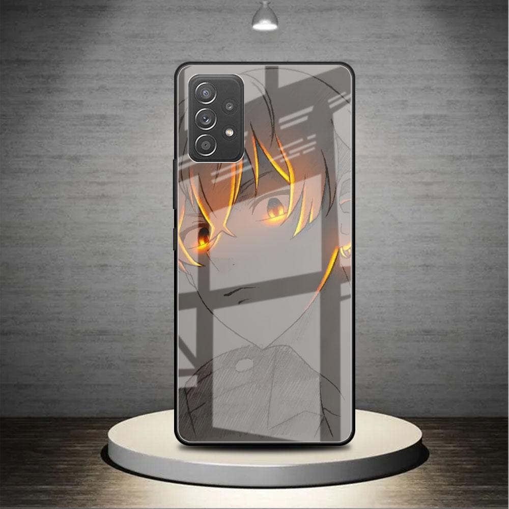 Glass Case For Samsung Galaxy A52 A71 A50 A51 A70 A21s A31 A72 A10 A12 A30 A22 5G Phone Cover  Japanese Anime Tokyo Revengers