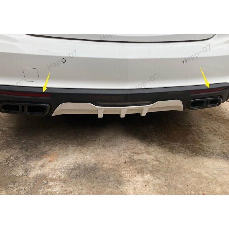 For Cadillac CT5 2020-2024 Black Steel Exhaust Muffler Tail Tip Pipe Frame Trim