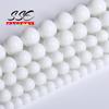 Přírodní bílé achátové kamenné korálky Onyx Kulaté volné distanční korálky Pro výrobu šperků DIY náramkové doplňky 4 6 8 10 12mm 15" palců