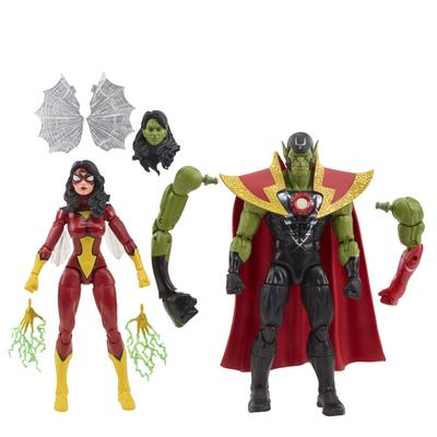 Hasbro MARVEL Marvel Legends Series Skrull Queen and Super Avengers 60th Anniversary 6 Inch Size Action with 9 Accessories F7085 Genuine Product