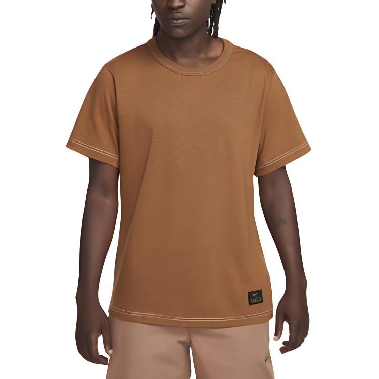 Nike T Shirt Men's Light British Umber FN2646-281