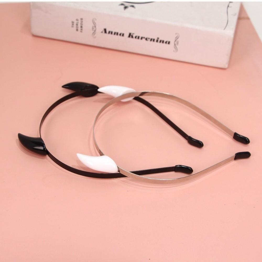 Harz Ochsengeweih Haarspangen Tier Anime Stirnband Teufelshorn Haarband Tägliches Styling