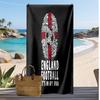 England National Football Team Printed Beach Towel Quick Dry Soft TowelPortable Large Rectangular Beach Blanket for Travel Swimming Pool