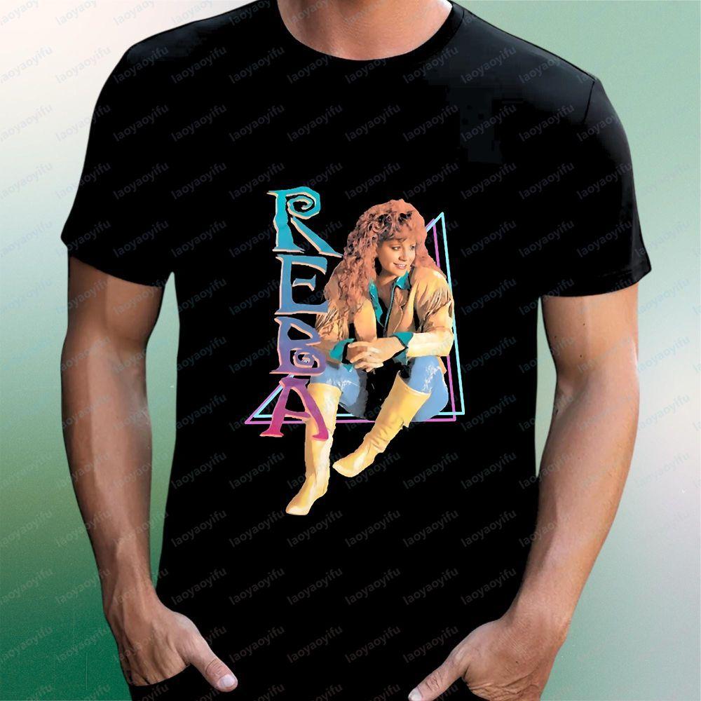 Reba Mcentire Loose Top Trendy Unisex ShortSleeved TShirt Suitable for Both Unisex and WoUnisex Large Size