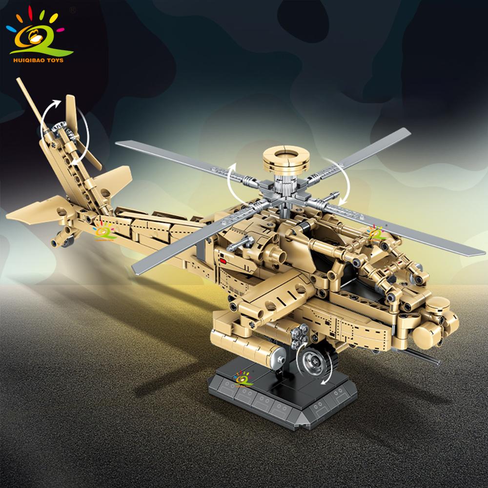 Non-Toxic Ww2 Military Helicopter Army Building Blocks Set For Children Airplane Weapon Bricks Toy City Bricks Gift Home Decor.